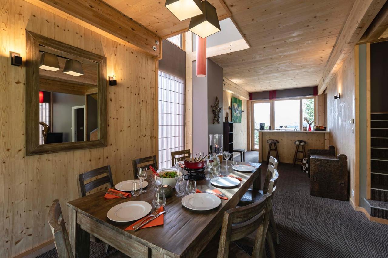 L'Aiguille Grive Chalets Hotel Les Arcs  Exterior foto