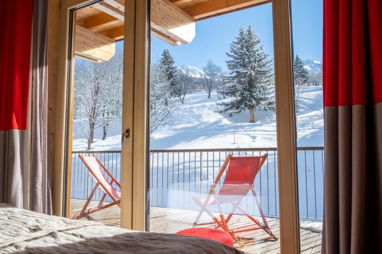L'Aiguille Grive Chalets Hotel Les Arcs  Exterior foto