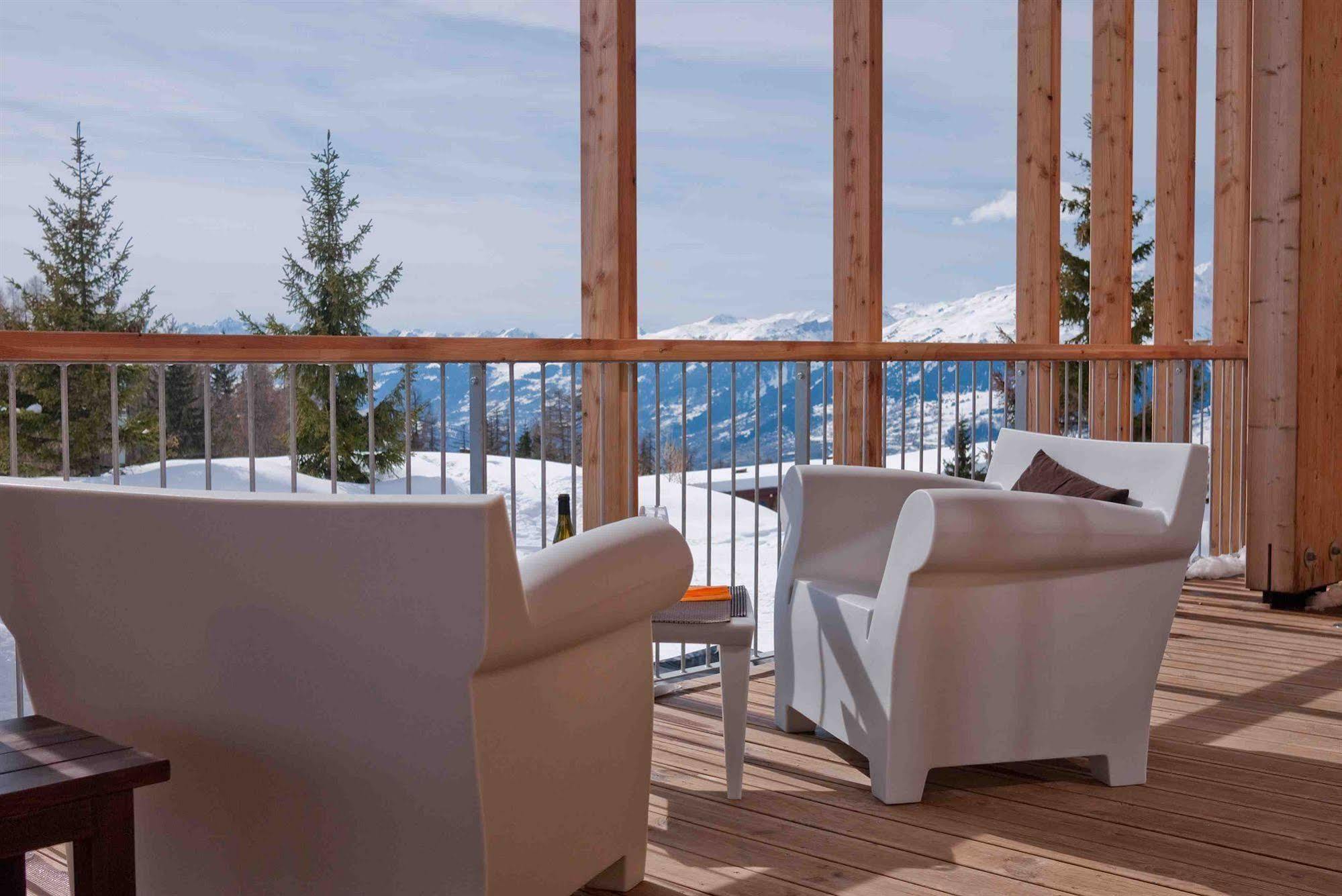 L'Aiguille Grive Chalets Hotel Les Arcs  Exterior foto